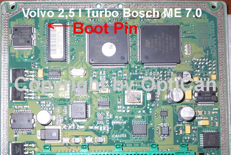 Bosch ME 7.0 (Volvo) pinout diagram 10